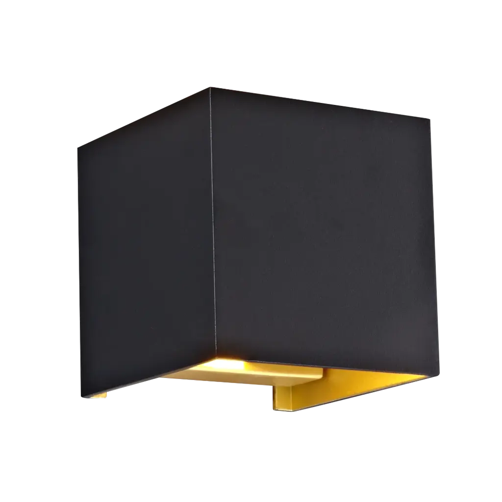 TOKO Wandlicht zwart / goud G9 excl (max 40W)