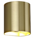 RADU Wandlicht geborsteld goud G9 excl (max 40W)