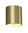 RADU Wandlicht geborsteld goud G9 excl (max 40W)