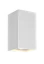 RADU Wandlicht wit vierkant 2xGU10 excl (max 50W)