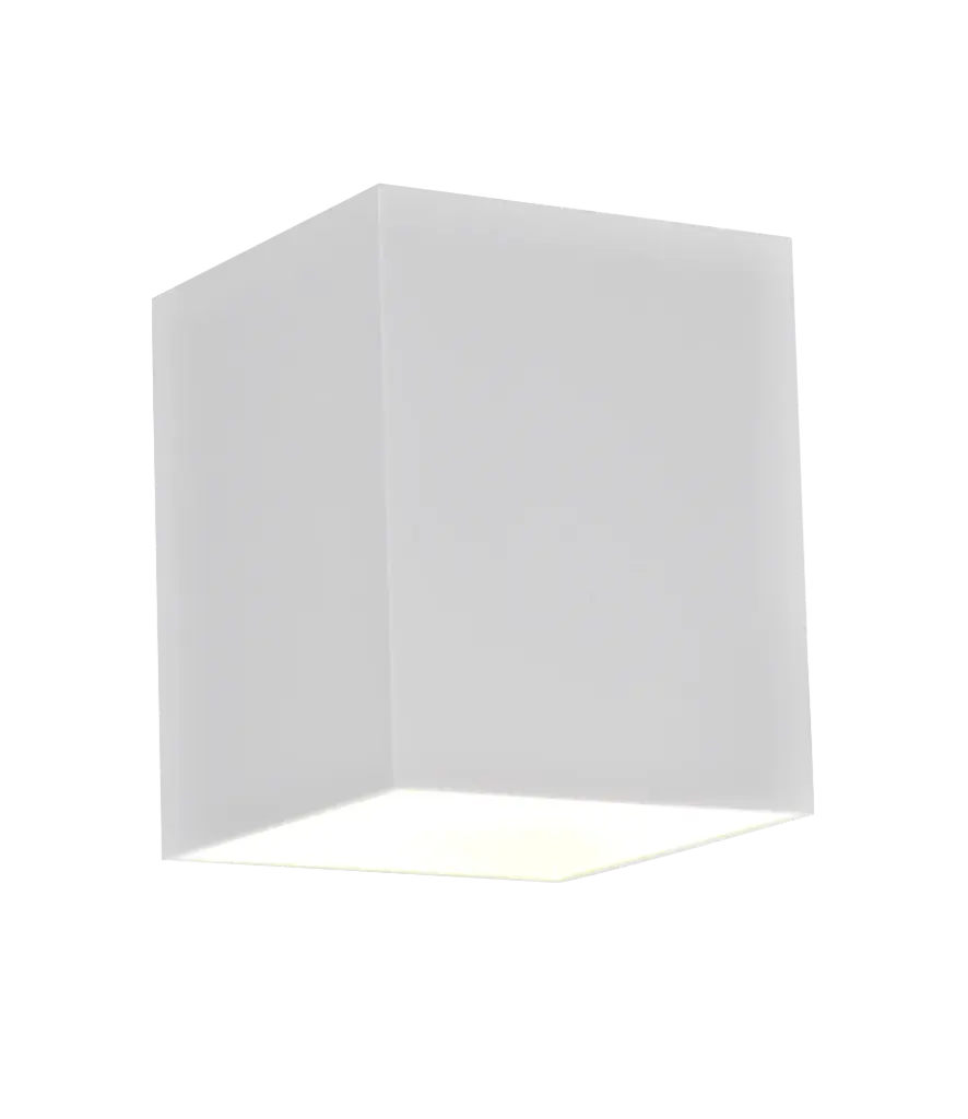 NIDUM Wandlicht wit vierkant G9 excl (max 40W)