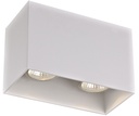 BABAR Plafondlicht wit vierkant 2xGU10 excl (max 50W)