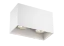 BABAR plafonnier blanc carré 2xGU10 excl (max 50W)
