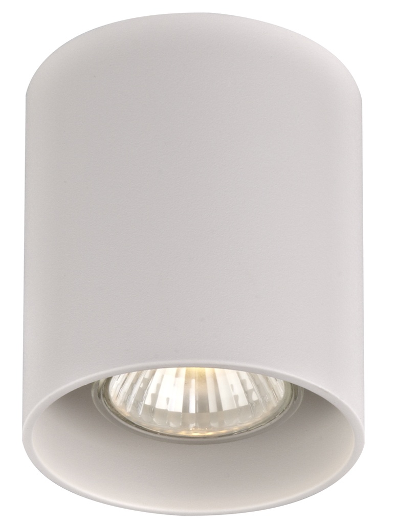 BABAR Plafondlicht wit rond 1xGU10 excl (max 50W)