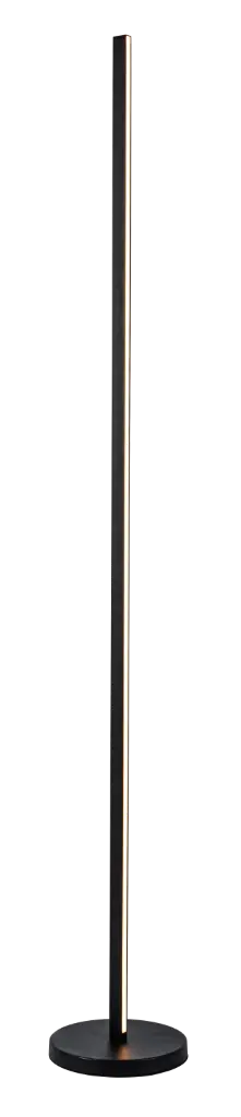 GURI LED Vloerlamp 45W 3000K Zwart Dimbaar