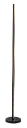 GURI LED floor lamp 45W 3000K black dimmable