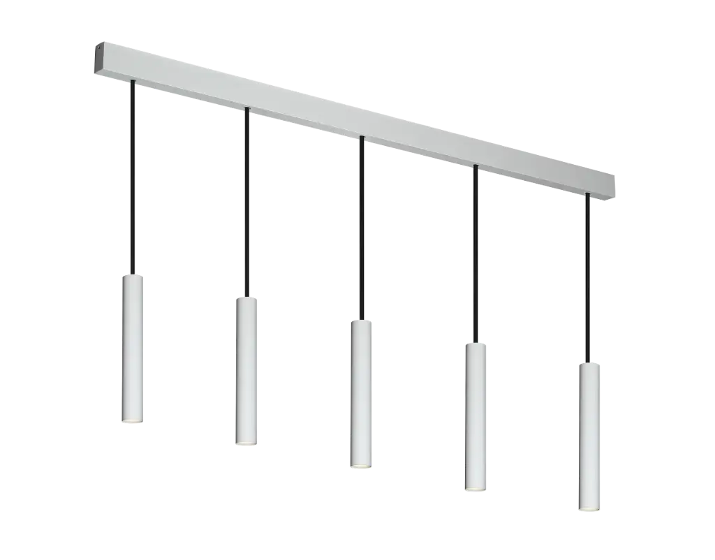 LOPAL 5L 5x 4,5W LED suspension blanc