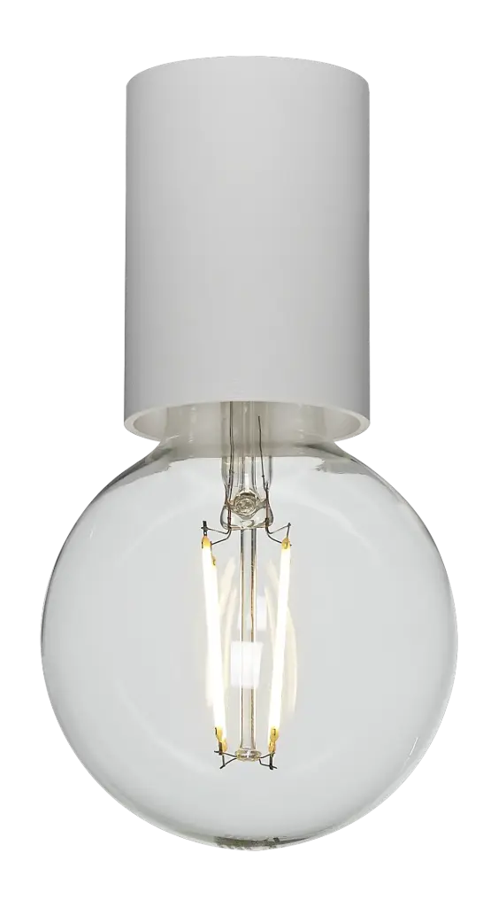 BABU ceiling light white 1x E27 excl (Ø56x90)