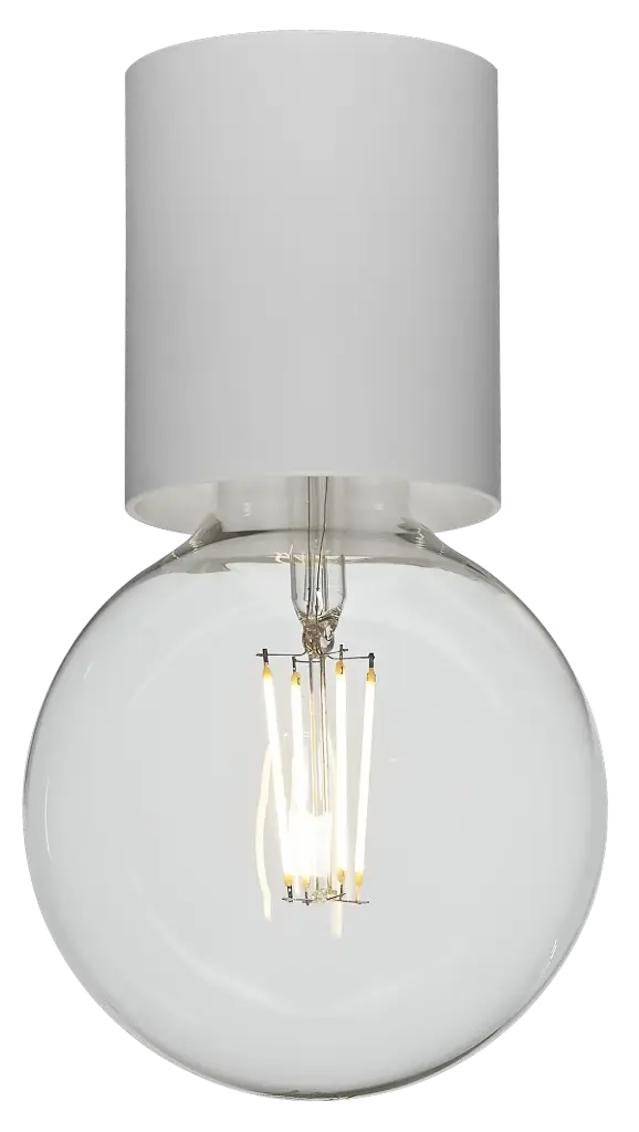 BABU Plafondlicht wit 1x E27 excl (Ø80x84)