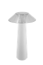 FAR LED tafellamp 1,6W 170Lm IP44, herlaadbaar, batterij incl, wit