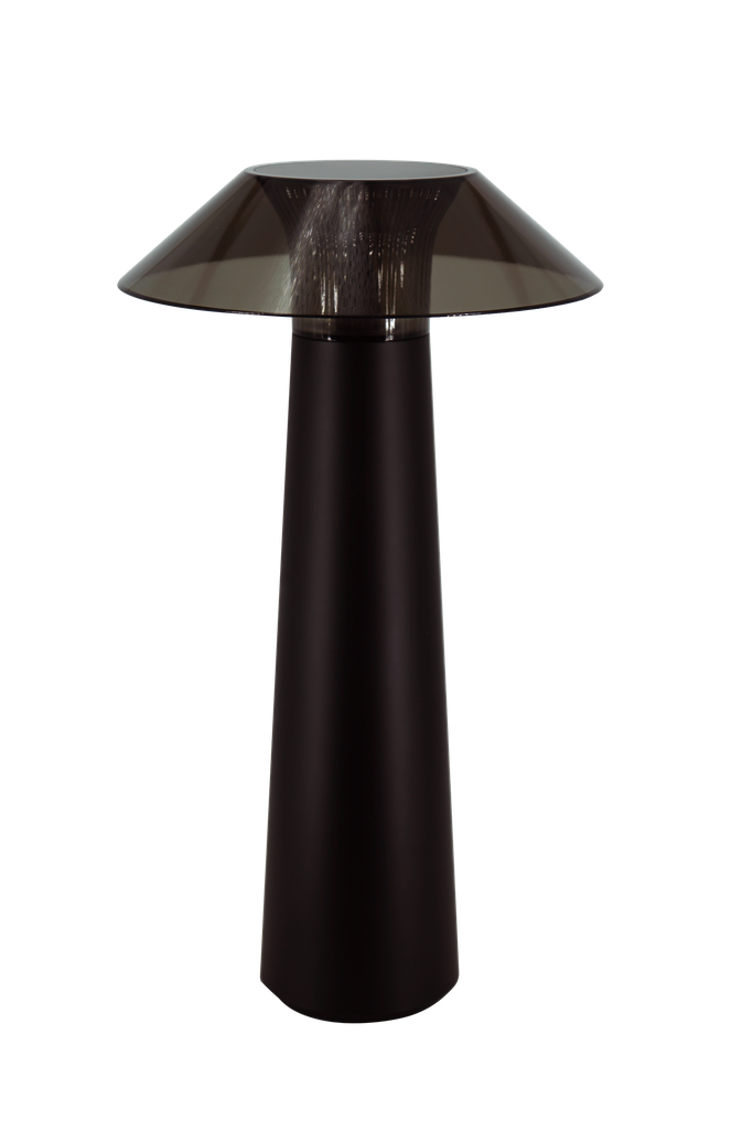 FAR LED 1,6W 170Lm IP44, rechargeable, batterie incluse, noir