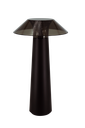 FAR LED tafellamp 1,6W 170Lm IP44, herlaadbaar, batterij incl, zwart