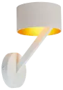 NOMA wandlicht wit/goud G9 excl