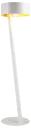 NOMA lampadaire blanche/or E27 excl
