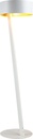 NOMA vloerlamp wit/goud E27 excl