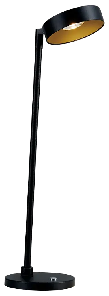 AKO LED 12,5W lampe de table noir / or