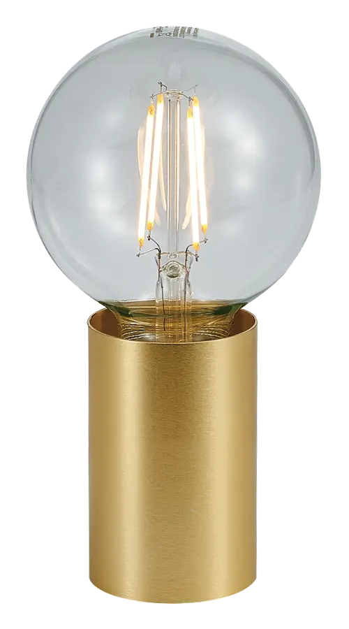 BABU Tafellamp geborsteld goud 1x E27 excl (Ø56x80)