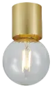 BABU Plafondlicht geborsteld goud 1x E27 excl (Ø80x84)