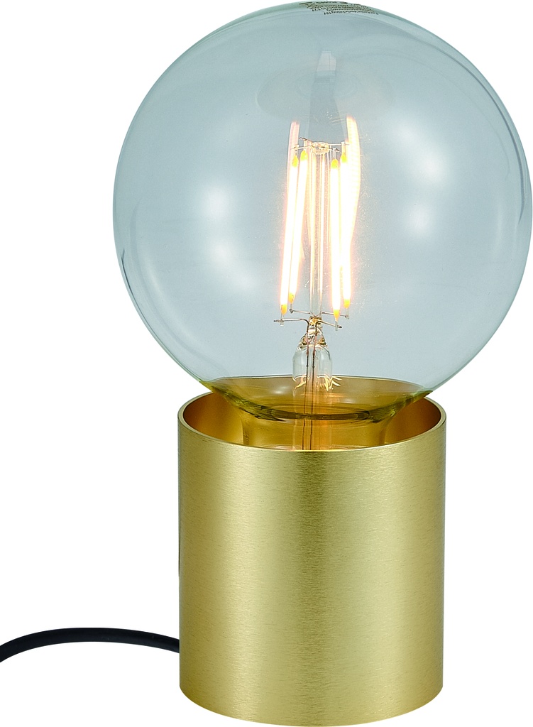BABU Tafellamp geborsteld goud 1x E27 excl (Ø80x84)