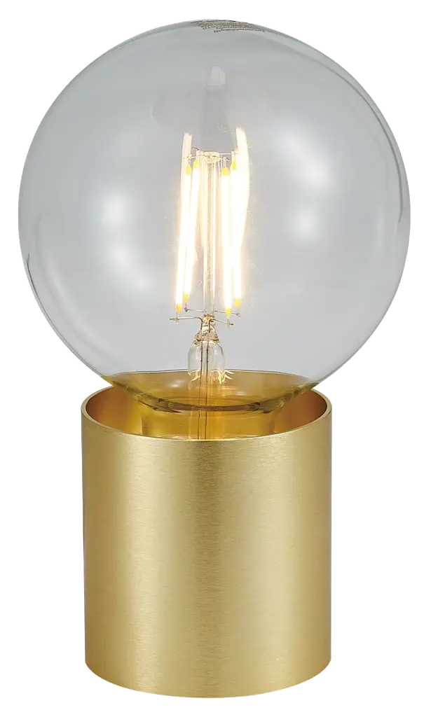 BABU Tafellamp geborsteld goud 1x E27 excl (Ø80x84)