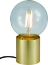 BABU Tafellamp geborsteld goud 1x E27 excl (Ø80x84)