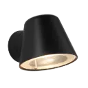 TATTI Wall light IP54, black, GU10 excl