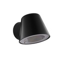 TATTI Wandlicht IP54, zwart, GU10 excl