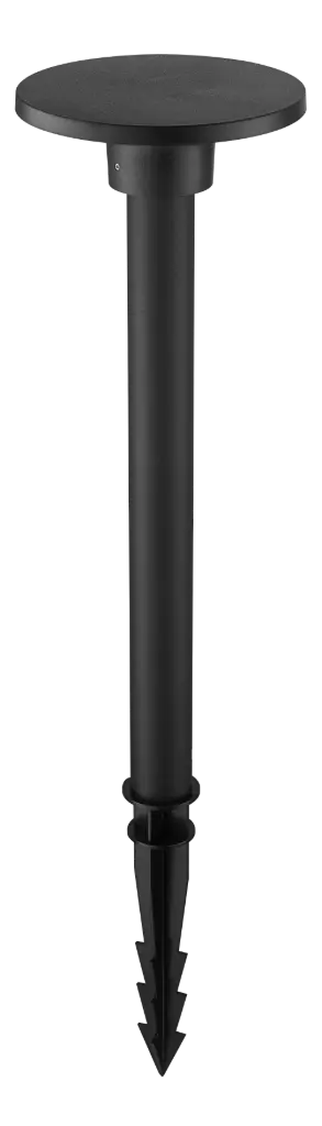 ECLIPSE Pole + spike IP54, black, 6,5 Watt 800 Lumen 3000K