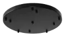 *Plafond rozet 5L Ø40cm zwart