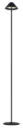 QUTE LED lampadaire 3W 320Lm IP54, recharg., battery incl, noir