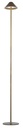 QUTE LED vloerlamp 3W 320Lm IP54, herlaadbaar, batterij incl, brons
