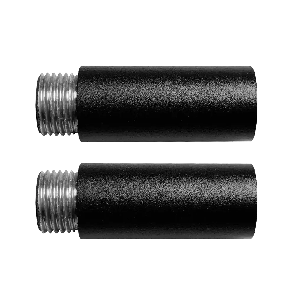 GURI Walllight extension piece for wall mounting (2 pieces) black