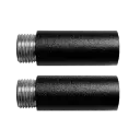 GURI Walllight extension piece for wall mounting (2 pieces) black
