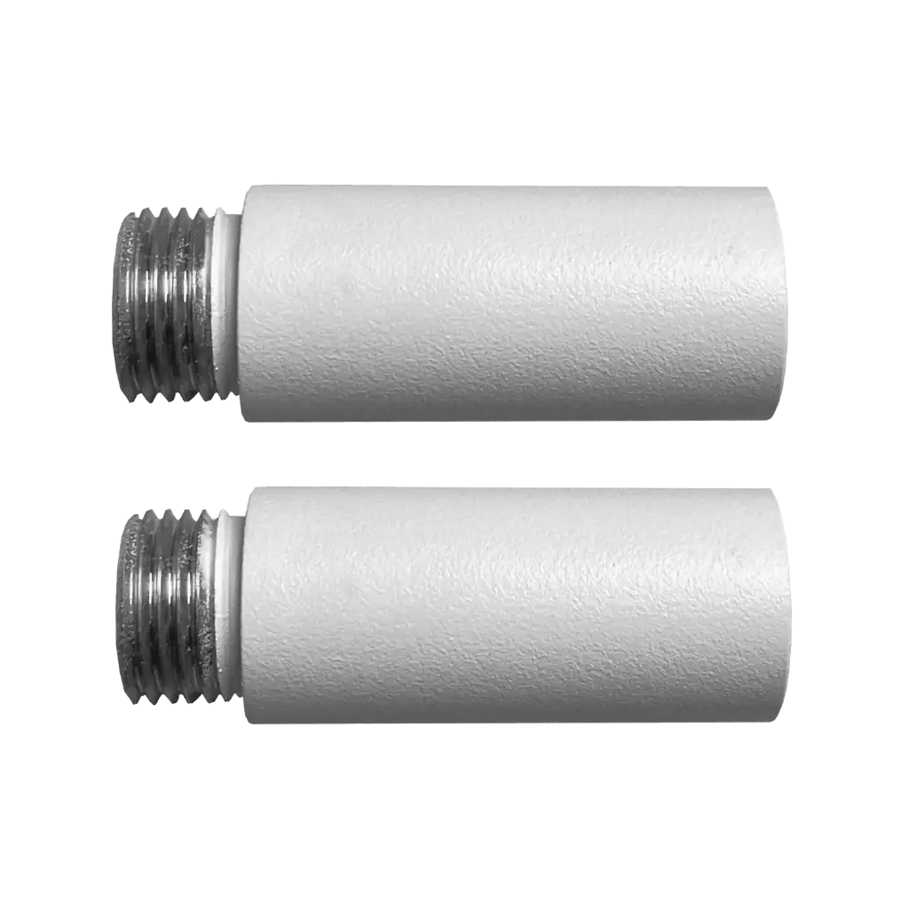 GURI Wandlicht verlengstuk wandmontage (2 stuks), wit