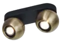TRITON 2L GU10 (excl) zwart / brons