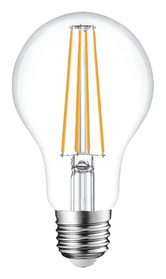 E27 LED A60 3,8W Clear 2700K Non-Dimmable