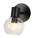 OSIRA Wand licht 1x E14 helder glas + schakelaar