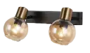 OSIRA Wand licht 2x E14 amber glas