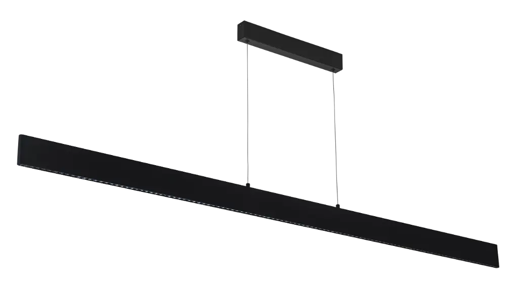 ALYN LED 40W 3000K Suspension 1800mm noir