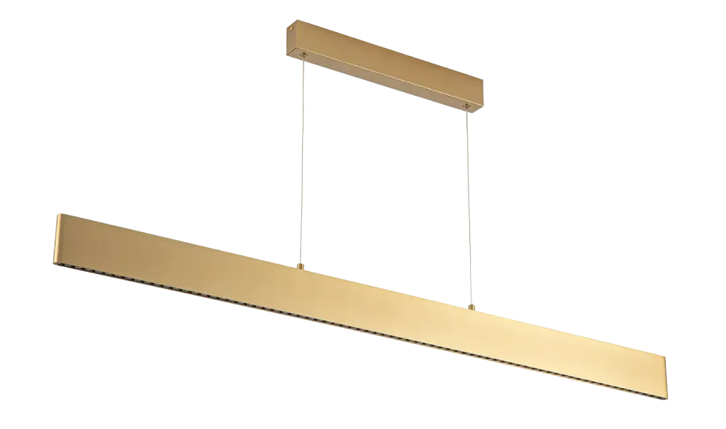 ALYN LED 38W 3000K Pendel 1200mm goud