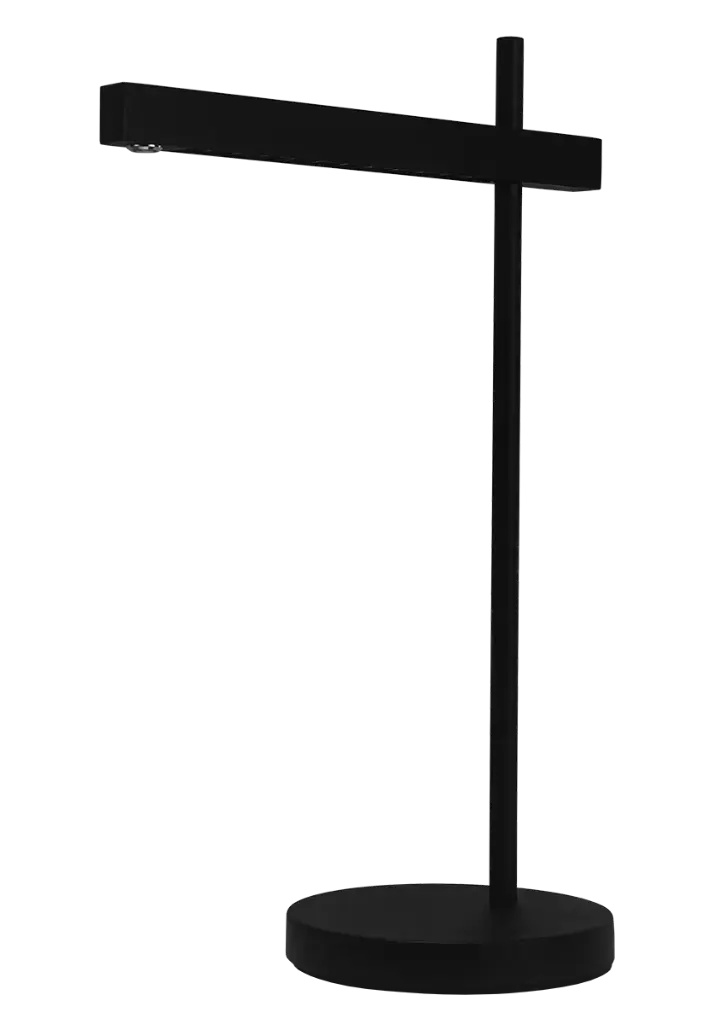 AXION LED lampe de table 7,5W 3000K noir dimmable