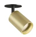 TABOO 1L INPUT GU10 (excl) zwart + geborsteld goud