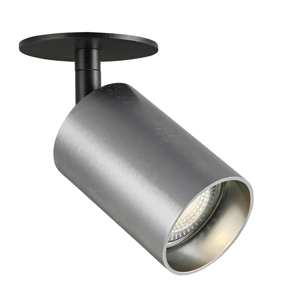 TABOO 1L INPUT GU10 (excl) zwart + geborsteld staal