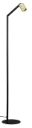 TABOO 1L GU10 (excl) black + brushed gold, floorlamp