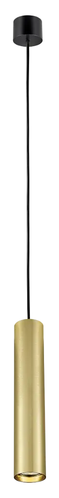 TABOO suspension GU10 (excl) noir + or brossé