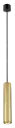 TABOO suspension GU10 (excl) noir + or brossé