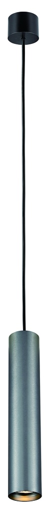 TABOO pendel GU10 (excl) zwart + geborsteld staal