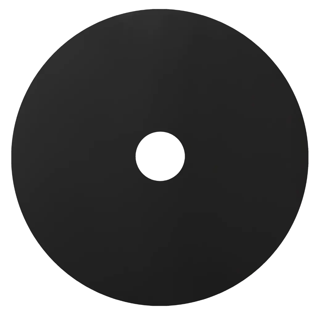 LOPAL mini disc Ø200mm mat zwart