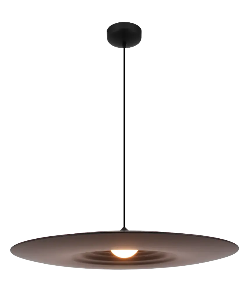 ELYSIUM 16W LED Pendel Ø750mm dimbaar zwart