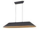FONIC 23W LED Pendel 1090x401mm dimbaar vilt donker / licht grijs